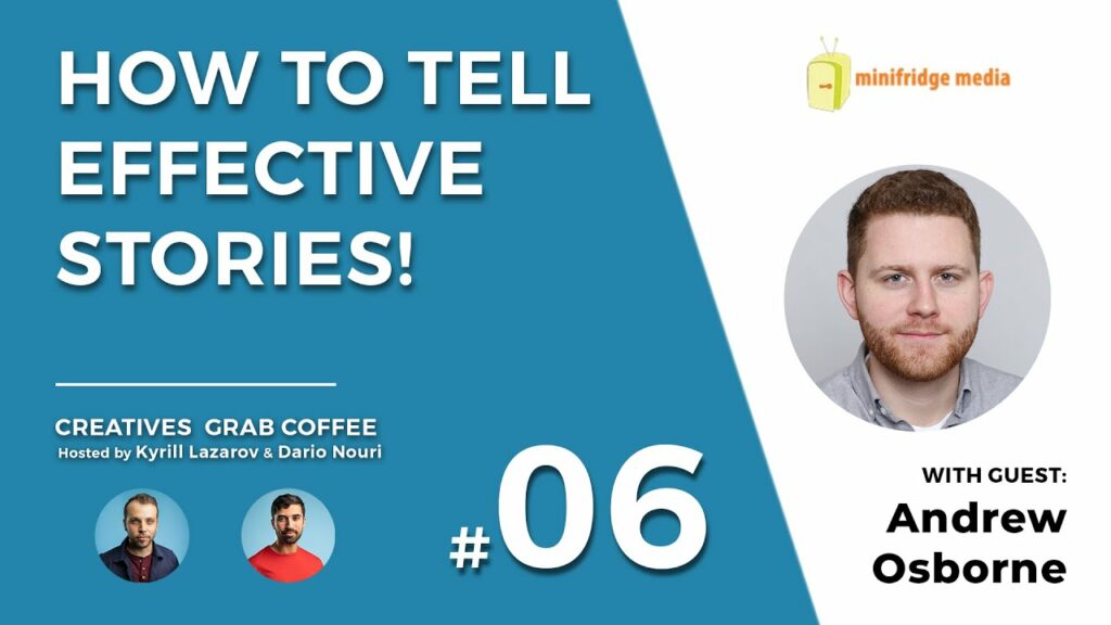 creatives grab coffee #6 how to tell effective stories thumbnail