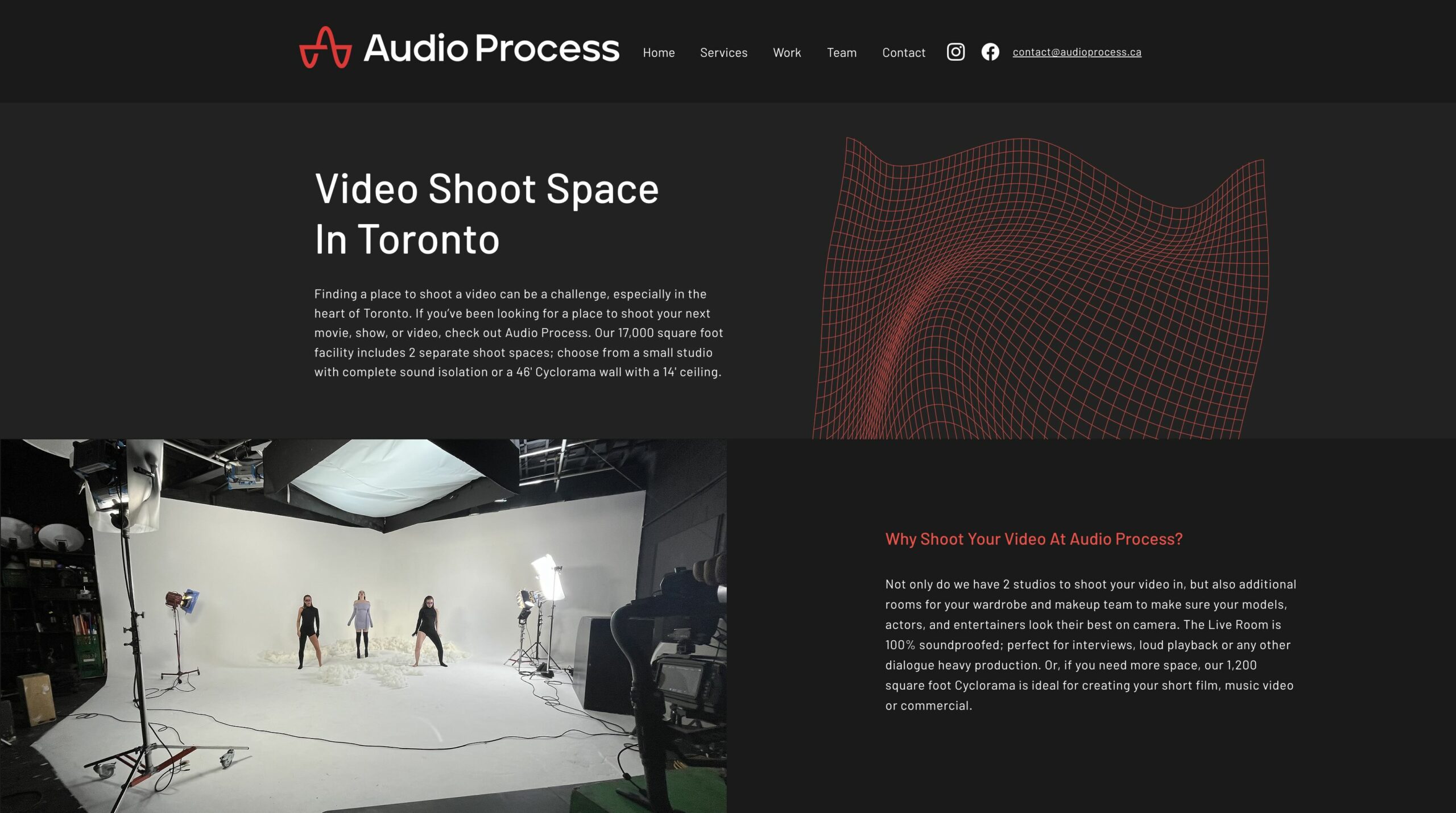 Audio Process homepage