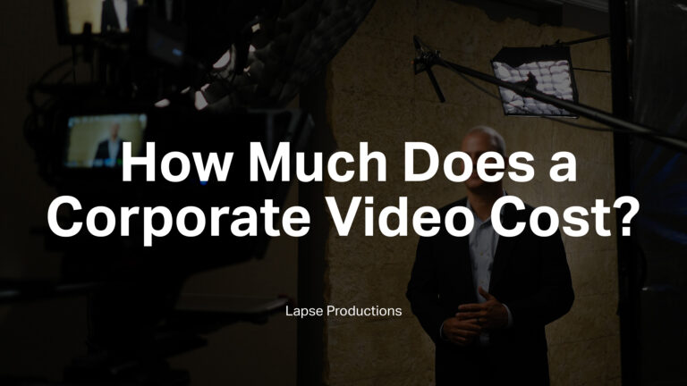 How much does a corporate video cost